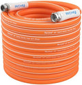 FEVONE 50 ft Hybrid Polymer Garden Hose, Heavy Duty Water Hose by Fevone