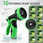 Garden Hose 100 FT, High-Pressure Water Hose with 10 Spray Nozzles - Image 5