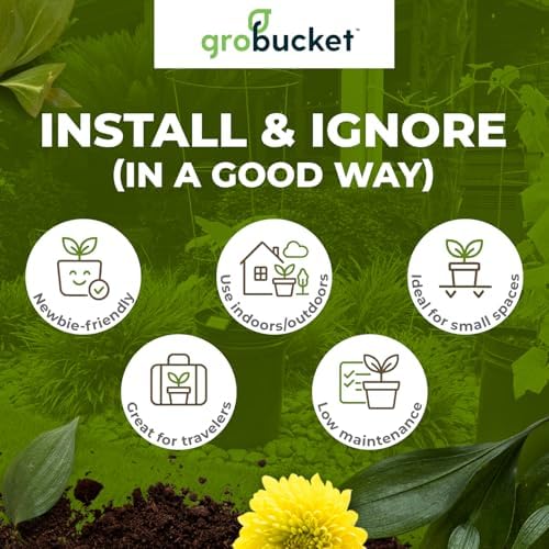 Self Watering Planter Insert w/LifeTested Technology, Water Reservoir & Level Indicator - Turn Any 5-Gal Bucket into a DIY, Portable Automatic Container Indoor-Outdoor Garden, 3-Pack - Image 5