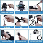 Fogland Pump Misting System: Outdoor Misting System 49ft Misting Cooling System with 16pcs 0.016" Orifice Thread Stainless Steel Misting Nozzle for Patio Garden Backyard - Image 4