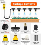 Weatherproof Misting System Kit with Brass Atomizing Nozzles - Image 2