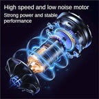 Foam Sprayer, Electric Foam Sprayer Car Wash Clean Detailing Snow High Pressure Water Gun Battery Powered for Can,Car Washing(White) - Image 5