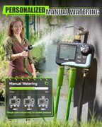 RAINPOINT 2027 V2 Upgrade 3 Zone Water Timer, Solid Brass Inlet & Outlet, IP65 Waterproof, 3 Independent Schedules, Rain Delay, Manual & Automatic Irrigation for Garden Yard Lawn Greenhouse - Image 5