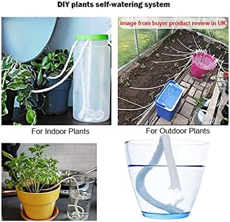 Self Watering Wick Cord, Capillary Wick Cord Vacation Plant Sitter DIY Hydroponic Wicking Self-Watering(60ft/18m) - Image 4