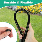 1/2 Inch Irrigation Tubing, 75 ft Polyethylene Irrigation Hose, Thick, Durable, and Flexible Drip Irrigation Tubing, Safe for Fish and Plants - Image 4
