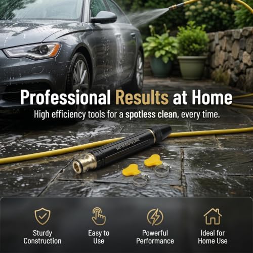 2Pcs Power Washer Nozzle, High Pressure Hose Nozzle with 6 Spray Patterns - Image 5