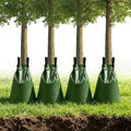20 Gallon Tree Watering Bag, PVC Tree Watering Bags Slow Release, Durable UV-Resistant, Drip Irrigation Bag for Newly Planted Trees & Garden Care (4) by Qdreclod