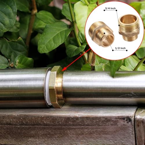 2pc Drip irrigation sprinkler fittings 1/4 inch barb tee single and double pipe diverter 4/7 mm hose connector(Type-B) - Image 4