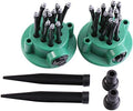 Sprinkler, 2Pcs Garden Plants Vegetable Adjustable Watering Sprinkler Multi use Lawn Irrigation System by Haofy