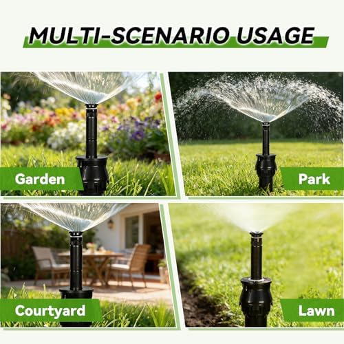 12-Pack 1.5" Pop-Up Sprinkler Riser Extension, No-Dig Stackable - Image 5