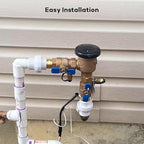 MEASUREMAN 3/4" Pressure Vacuum Breaker Assembly, Heavy-Duty Bronze Backflow Preventer for Sprinkler & Irrigation Systems, Provides Critical Backsiphonage Protection - Image 6