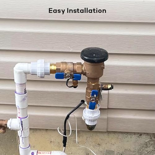 MEASUREMAN 3/4" Pressure Vacuum Breaker Assembly, Heavy-Duty Bronze Backflow Preventer for Sprinkler & Irrigation Systems, Provides Critical Backsiphonage Protection - Image 6