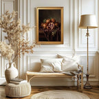 Gold Vintage Framed Pomegranate Still Life Wall Art Classic Fruit Print - Image 6