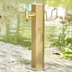 Frost-Free Outdoor Faucet - All-Season Garden Hose Bib Spigot for Easy Access, Perfect for Home & Garden Use, Versatile & Durable Water Connection Solutions by Unknown