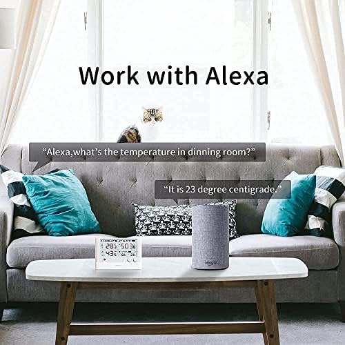 Industrial Wireless Remote Temperature Humidity Ambient Light Sensor 2.4GHZ WiFi 24/7 Alerts Data Logger Monitor Anywhere! IFTTT WS1 PRO Temp/Humidity Probe Greenhouse Bundle - Image 4