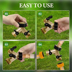 Garden Hose Splitter 2 Way, Y Heavy Duty Brass Connector Tap Splitter, Brass Garden Hose Adapter with 2 Extra Rubber Washers, Outdoor Hose Splitter, Zero Leaks, Connectors & Accessories, 2 Pack - Image 6