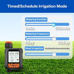 Irrigation Timer, Automatic Watering Timer with Timer and Frequency Watering, Programmable Water Irrigation Timer for Patio, Pool, Lawn (with Rain Sensor) - Image 4
