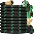 25 FT Non-Expanding Garden Hose, 2026 New Upgrated Non-Expandable Garden Water Hose - Ultra-Light & Flexible Burst-Resistant, Kink-Free Garden Hoses, All-Weather Use for Lawns, Gardens,Outdoor by IBXFO