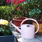 1.3 Gallon Matte Pink Metal Watering Can, Removable Spout - Image 5