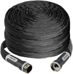 Garden Hose 75 ft, Made of TPE (BetterThan PVC/Hybrid Polymer), Lightweight yet Durable Water Hose with Ergonomic Grip, Drinking Water Safe Material, All-Weather, 3/4" GHT Fittings by Gnimihz