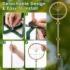 34" Ornamental Sprinkler, 360° Rotating, Wave Fan - Image 6