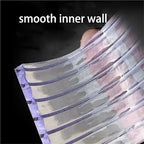 PVC Steel Wire Hose Transparent Soft Pipe Plastic Water Pump Tube Flexible Rubber With Metal Wire Tubing(ID 40mm,2M) - Image 5