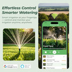 ImoLaza Outdoor Sprinkler Controller, 8-Zone Ultra WiFi Sprinkler Timer - Image 4