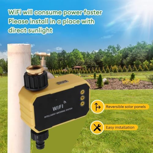 Water Timer Solar Powered, Rain Sensor, App Scheduled - Image 7