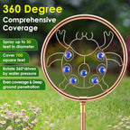 34" Ornamental Sprinkler, 360° Rotating, Ladybug - Image 3