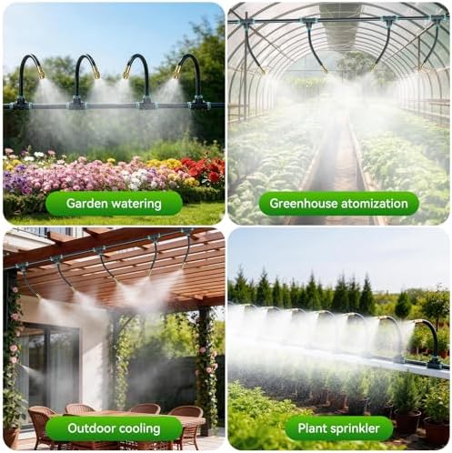 360°Adjustable Drip Irrigation System,200FT Irrigation System for Garden - Image 5