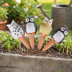 4 Pack Owl Shaped Drip Irrigation Device Top Refill Design Slow Release - Image 4
