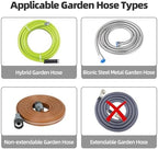 Garden Water Hose Reel,Holds 50-60 Ft of 5/8" Hose - Image 3