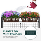 OYEAL Raised Garden Bed with Legs & & Trellis 32" Tall Vertical Herb Garden Planter Indoor Outdoor Elevated Flower Beds for Gardening, Vegetables, Herbs, Patio, Balcony, Backyard, Green - Image 3