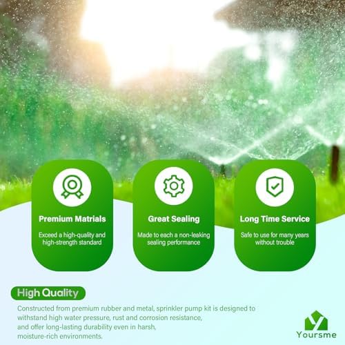 023705 Lawn Sprinkler Irrigation 2 HP Pump Service Repair Kit - Image 5