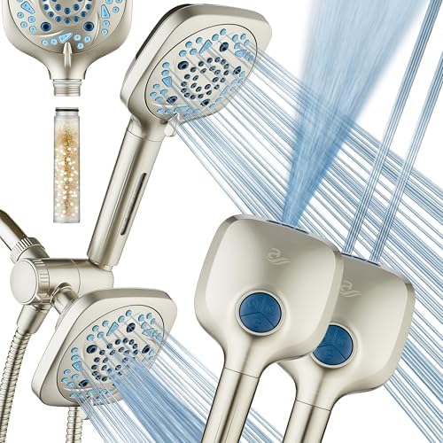 AquaCare 82-Mode High Pressure 6-way Combo with Filter & 2-mode Power Wash by HotelSpa