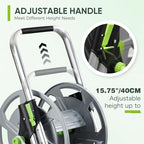 Garden Hose Reel Cart, Holds 75-150 Feet of 5/8" Hose - Image 3