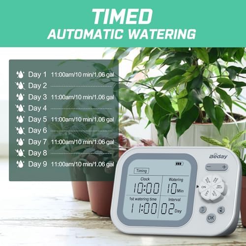 Automatic Plant Waterer Self Watering System Indoor for 15 Potted Plants, White - Image 5
