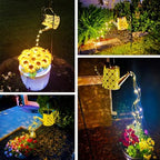 VOOKRY Solar Watering Can Lights, 2 Pack Retro Large Hanging Solar Lights Outdoor Decorative Waterproof Garden Decor for Outside Patio Yard Porch Lawn, Gifts for Mom Women Grandma Birthday - Image 5