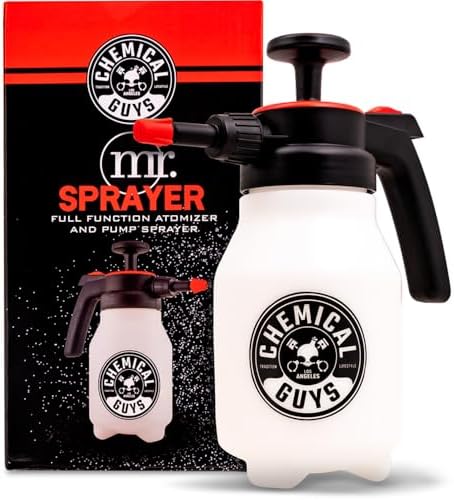 Chemical Guys, Mr. Sprayer Pressure Pump Spray Bottle, Full Function, 50 oz by ChemicalGuys