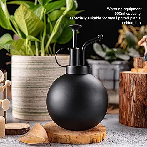 Plant Mister Spray Bottle, Small Hand Pump Spray Bottle Plant Mister Watering can Indoor with Bronze Plastic Top Pump for Outdoor Garden Decorative Garden, Plants, Cleaning(500 ML) - Image 6
