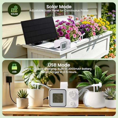 Automatic Indoor Plant Watering System, Auto Plant Waterer for 15 Plants - Image 2