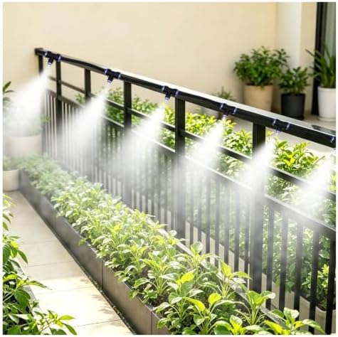 Patio Plant Watering Kit, Garden System,Pre-Assembled Tubing by Unknown