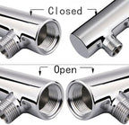 304 Stainless Steel 7-Port Manifold Splitter – 7 ways 25 Bar Pressure Rated for Drinking Water, Oil/Gas, Brewery, Cooling Systems, Polished Open - Image 2
