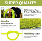 DAVCO Garden Water Hose 100FT x 5/8" ID with 7 Function Nozzle - Image 5