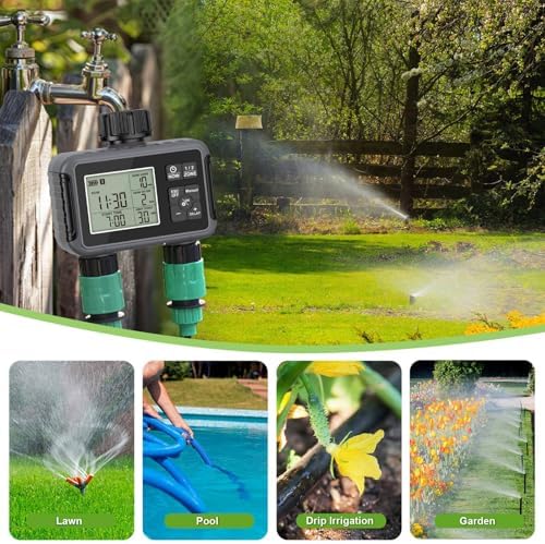 Programmable 2 Zone Water Timer for Garden Lawn - Image 5