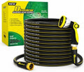 200FT Expandable Garden Hose, 5/8 Inch Heavy Duty Leak-Proof Water Hose with 600PSI Pressure, for Gardening, RV, and Pet Wash, Yellow Green by Dkenicor