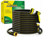 200FT Expandable Garden Hose, 5/8 Inch Heavy Duty Leak-Proof Water Hose with 600PSI Pressure, for Gardening, RV, and Pet Wash, Yellow Green by Dkenicor