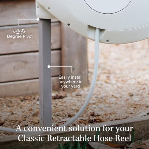 HOSELINK Classic Retractable Hose Reel Mounting Post compatible with Hoselink Classic Series 50ft, 82ft, 100ft - Image 3