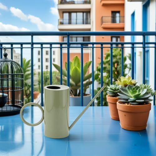 Abaodam Stainless Steel Watering Can with Long Spout 51oz for Indoor Plants and Orchids, Precise Watering Control, Decorative and Functional Metal Water Pot for Home Gardening - Image 4
