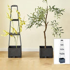 Garden Bed with Trellis 45 Inch Self-Watering Gardening Supplies - Image 4